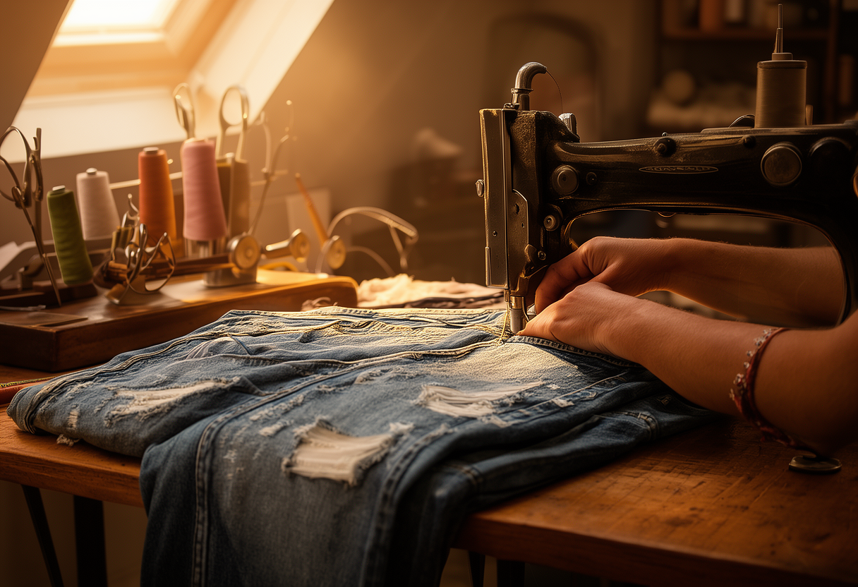 Jeans Upcycling: Step-by-Step DIY for Sustainable Fashion