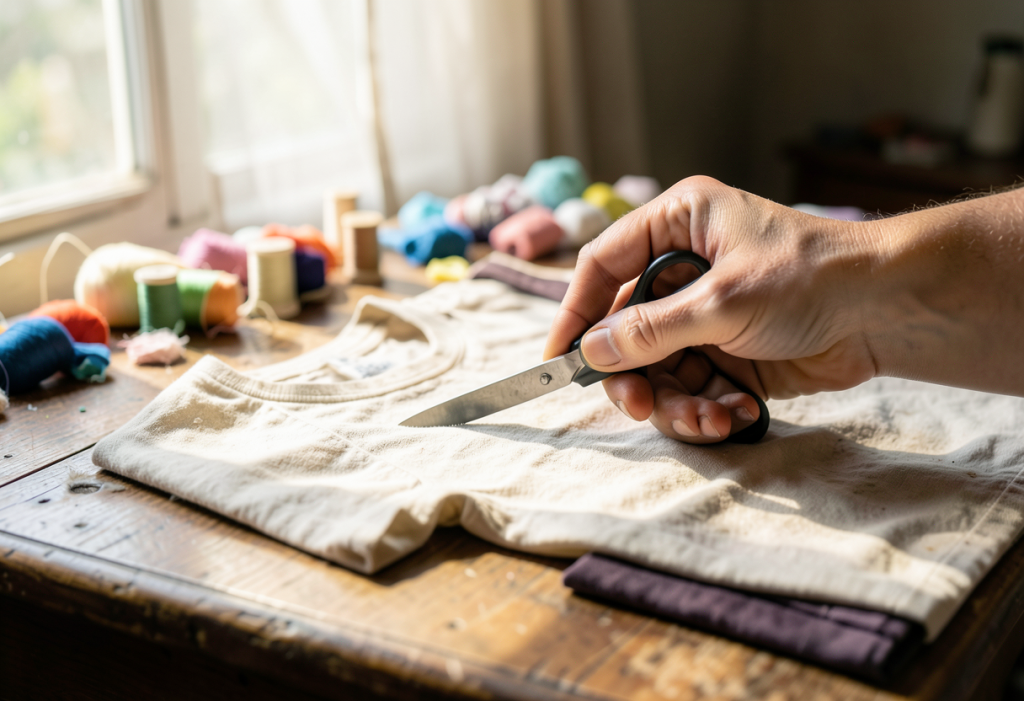 T Shirt Upcycling: Simple Crafts for Vintage Tees