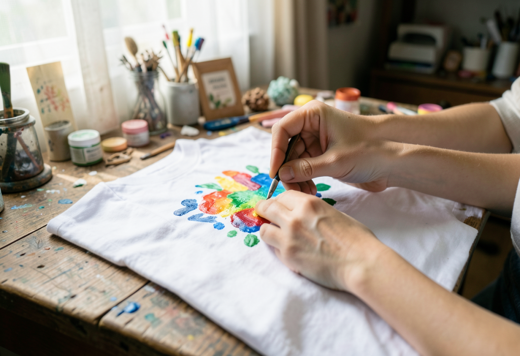 Upcycling a Shirt: From Plain to Personalized