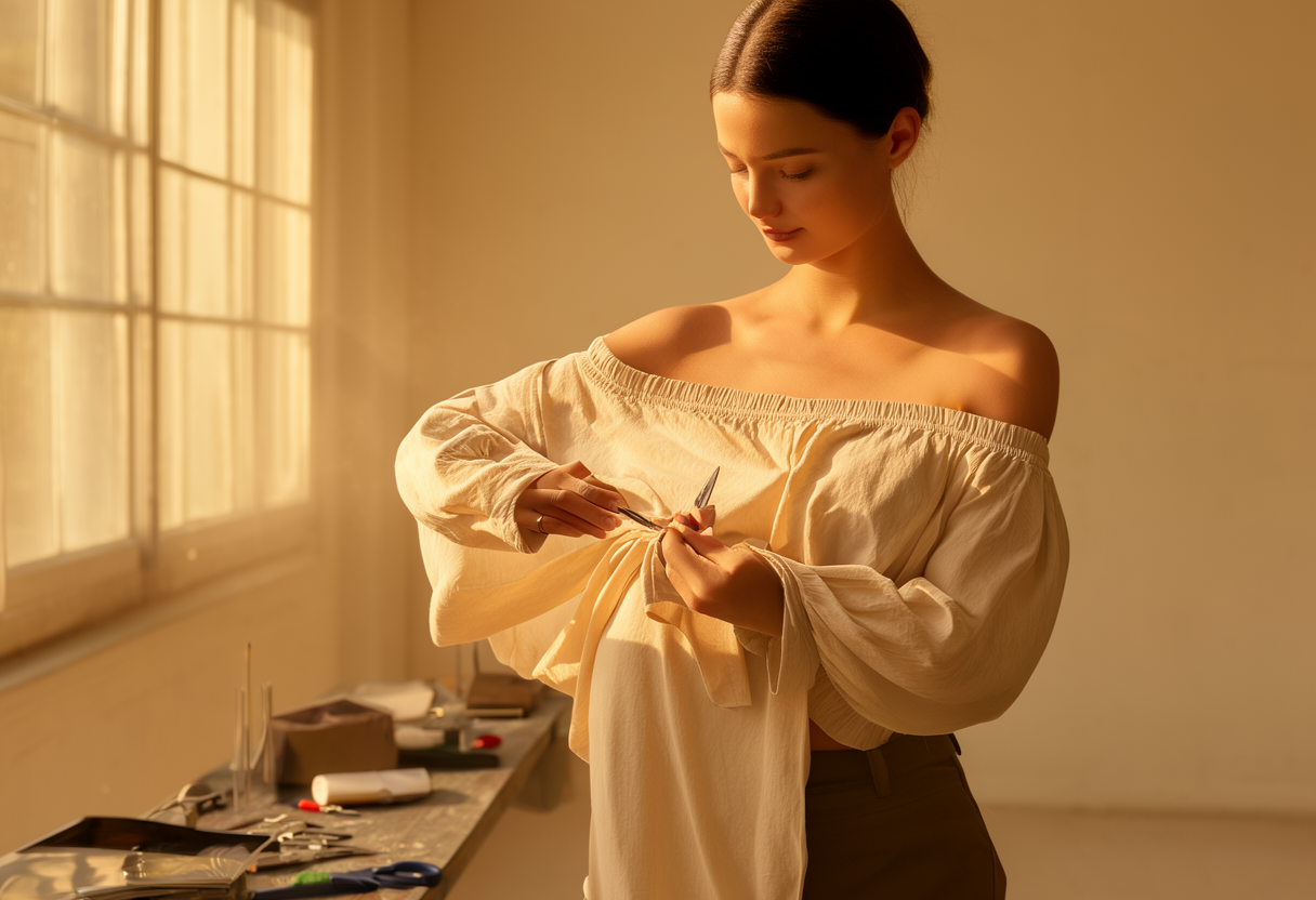 Upcycling T Shirt: Quick Hacks for Better Fit & Style
